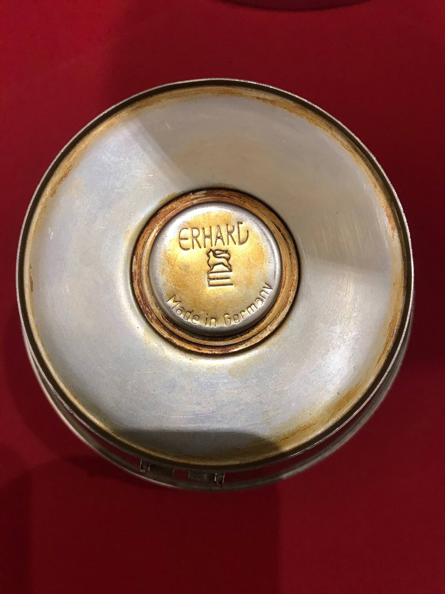 Tulip-shaped ashtray on foot, Erhrard and Sohne design, 1960s/70s, Mid-century