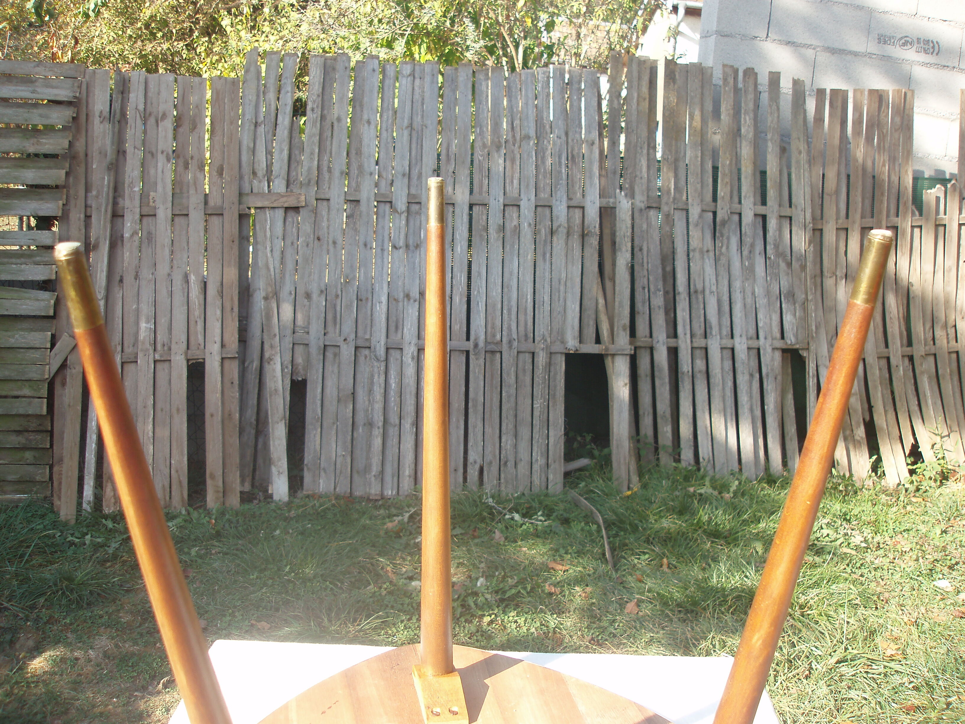 Table tripod triangular vintage extra