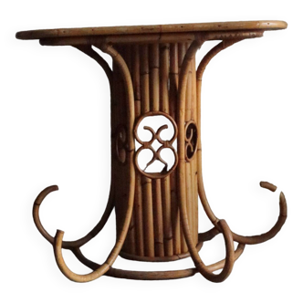 Italian design rattan console