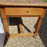Old cherry farm table