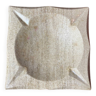 Polished bolster ashtray