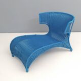 Sky Blue Low Longue Chair By Monika Mudler for IKEA, 2001