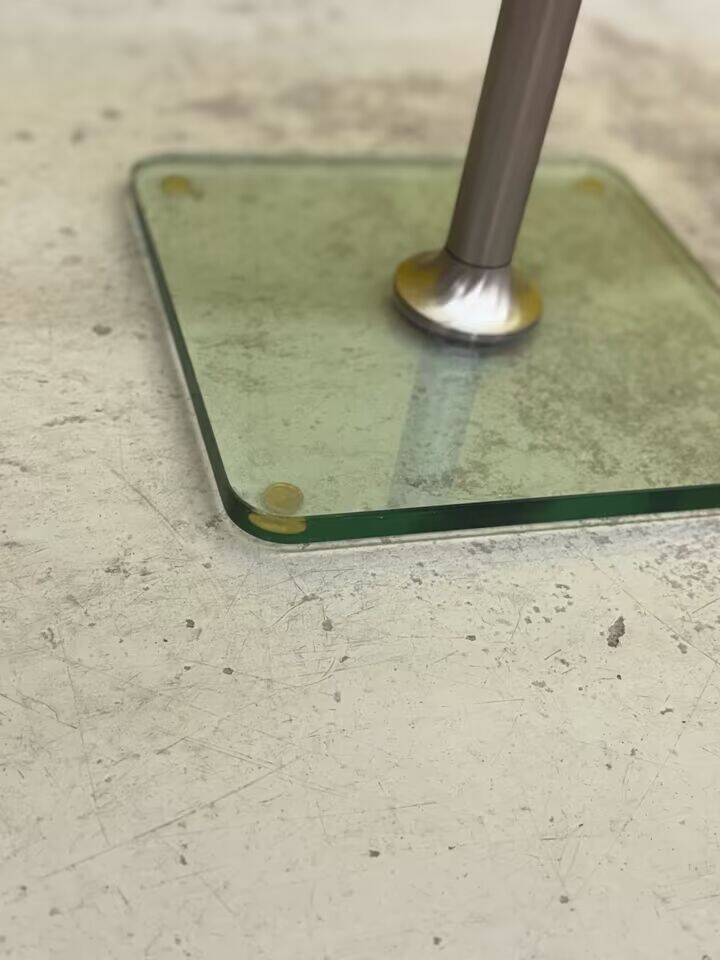 Draenert allegro 1011 glass side tables – set of 2  (price is for one )