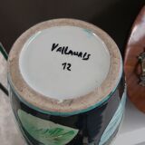 Vase signed Vallauris