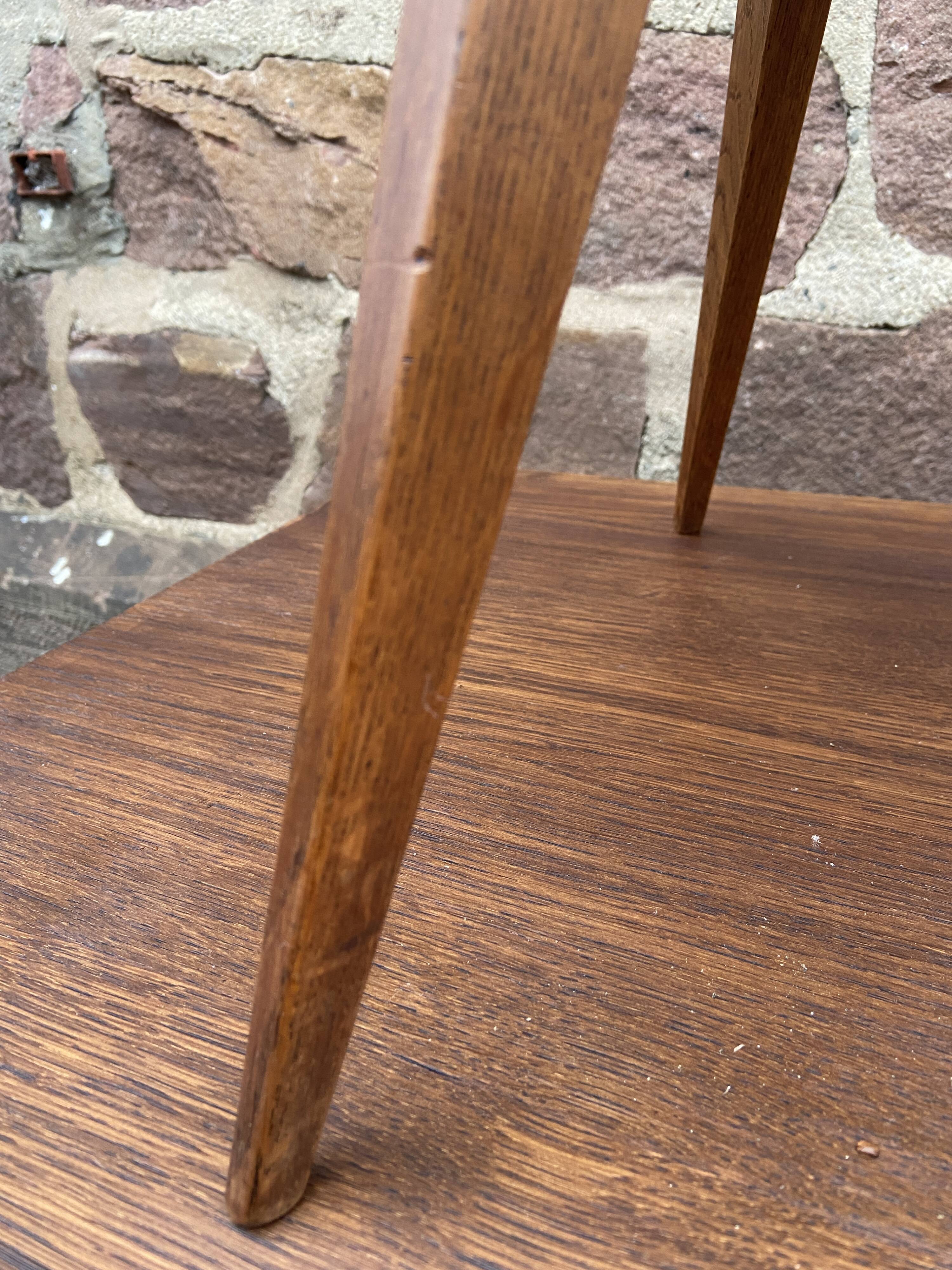 Scandinavian tripod stool 1960