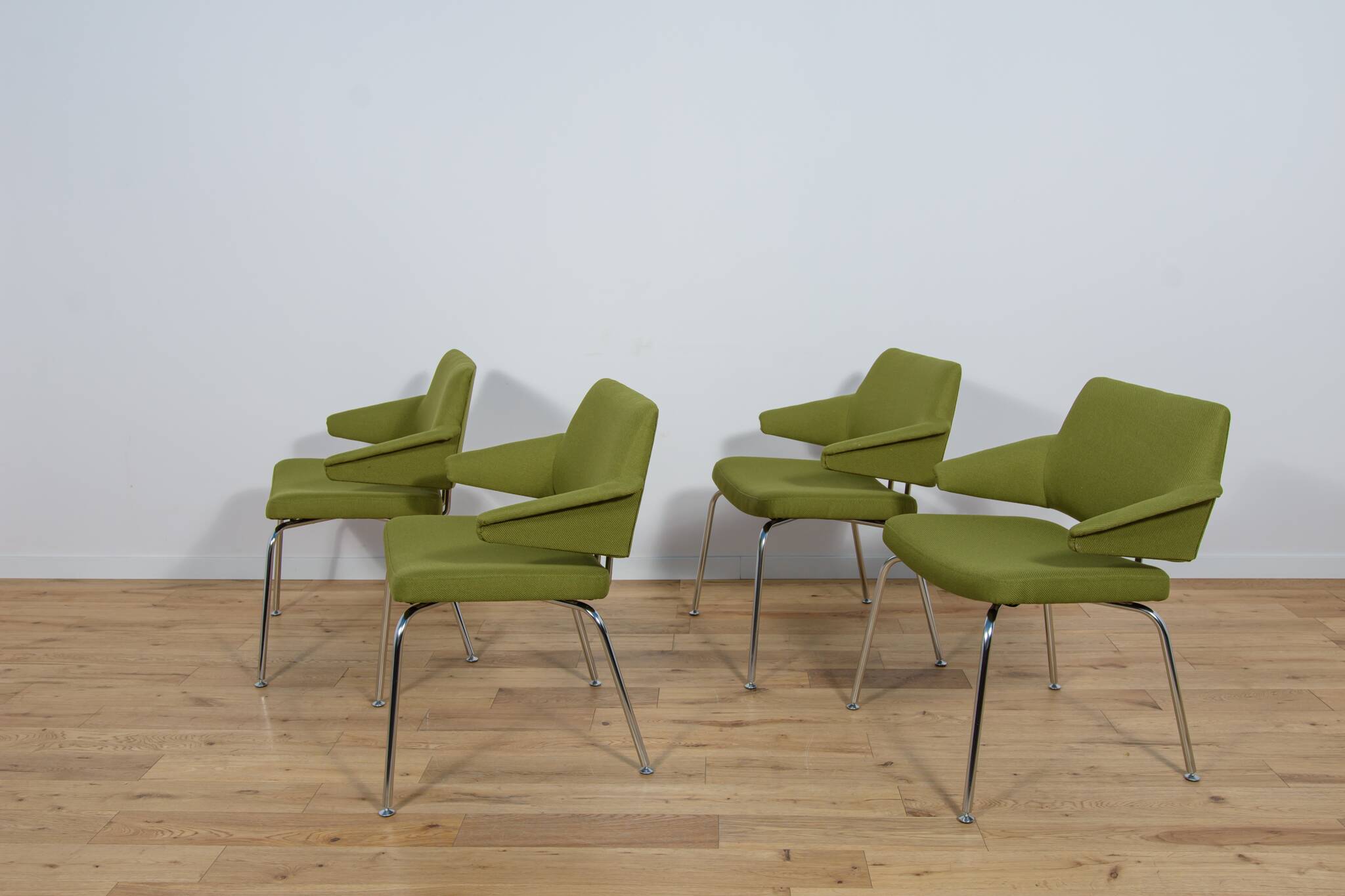 Mid-Century Conference Armchairs by Jacob Jensen for Duba, 1960s, Set of 4