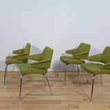 Mid-Century Conference Armchairs by Jacob Jensen for Duba, 1960s, Set of 4