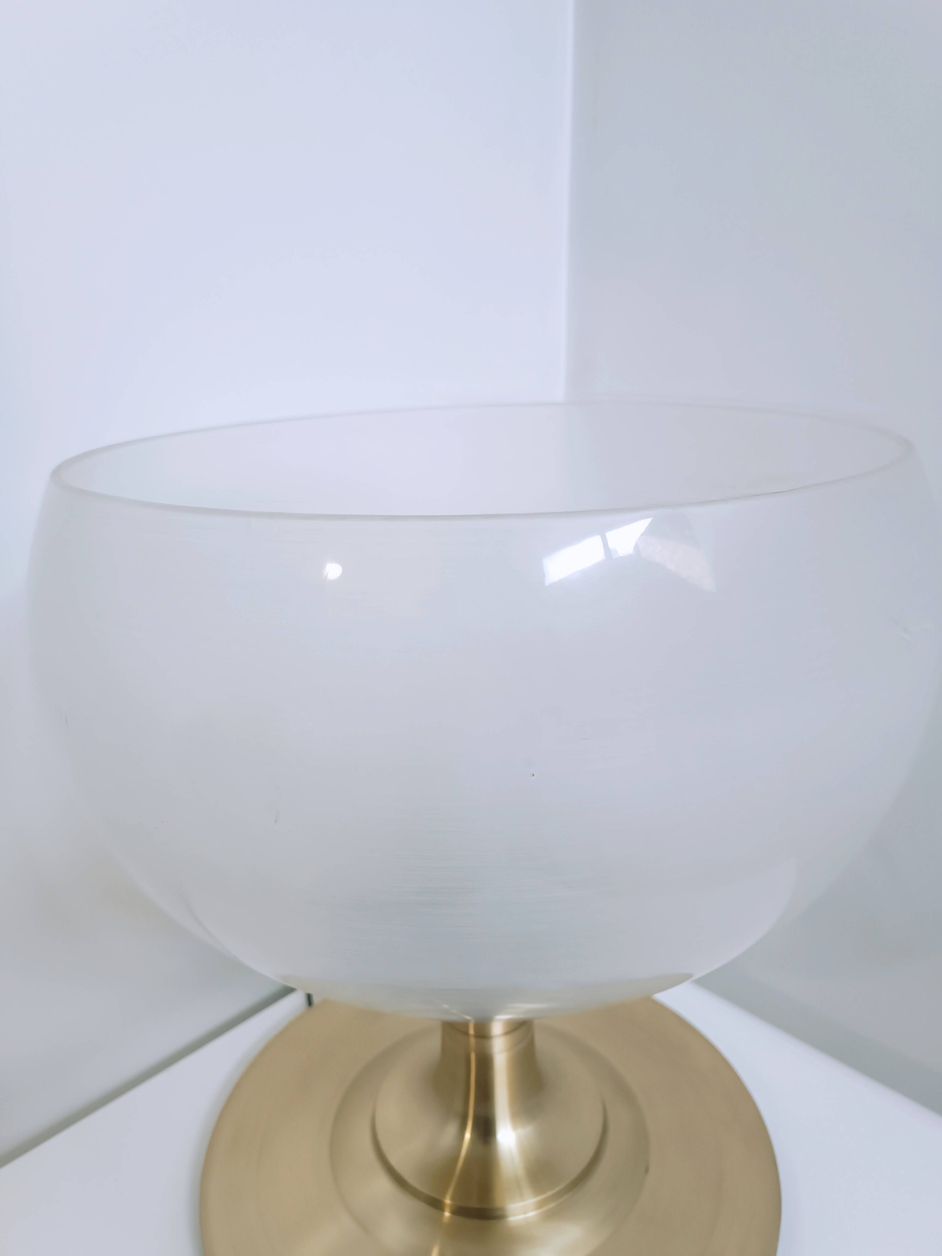 Lampe en laiton Italie 1970s