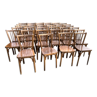 Set of 34 Baumann chairs
