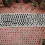 Beni Ouarain carpet hallway 100% Moroccan wool 300 x 95cm