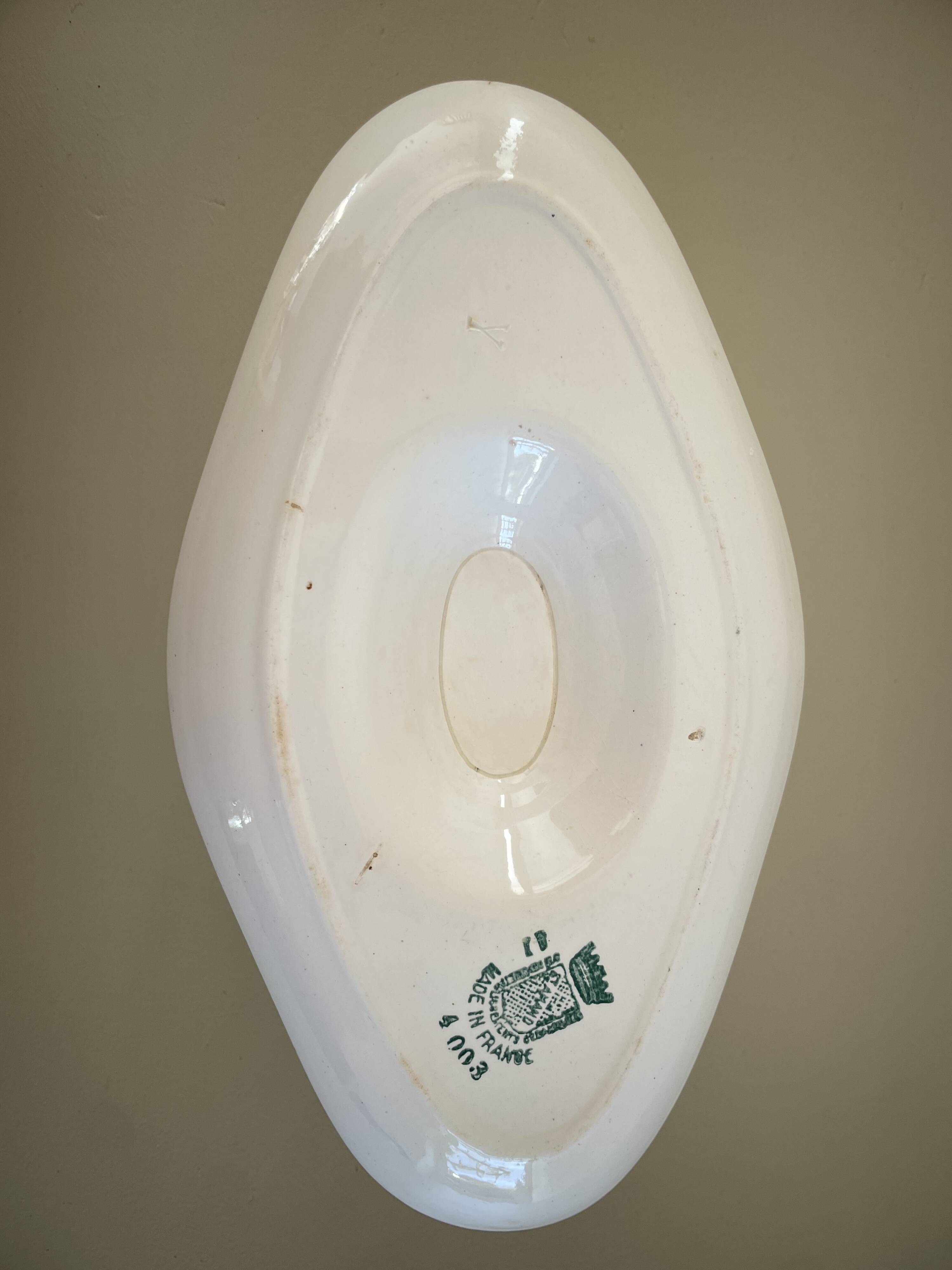 St Amand ironstone sauceboat