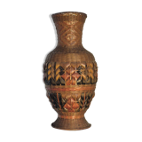 Vase rotin osier