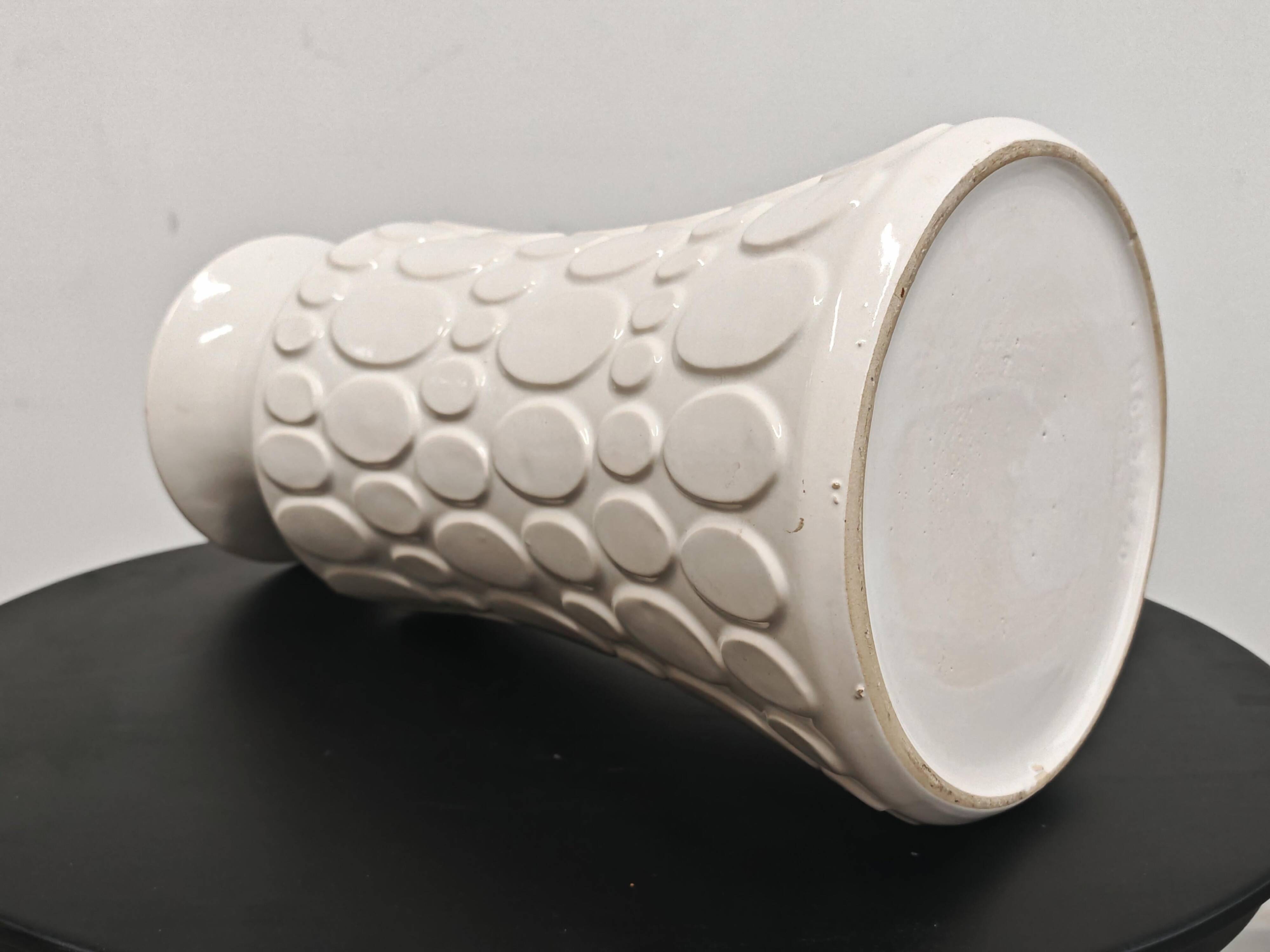 XL ceramic vase Mid Century Modern by Jasba 1970s