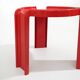 3 coffee tables by Giotto Stoppino for Kartell, 1960s