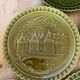Gien earthenware Loire castle plates
