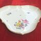 Triangular German porcelain platter