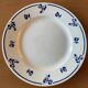 6 antique flat plates in Sarreguemines earthenware