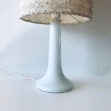 Opaline white vintage lamp