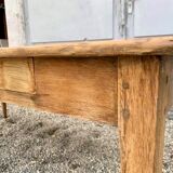 Large bistro table old farmhouse table solid wood Length 200 x Width 98 cm