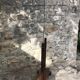 Art Deco freestanding mirror