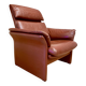 Fauteuil design cuir ajustable et modulable.