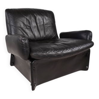 Carl Straub Leather Lounge Chair, 1970