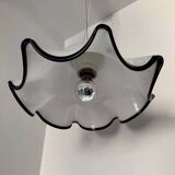 Murano glass flower pendant from the 1970s