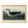Poster about the Manx Shearwater, after an old engraving from 1827.