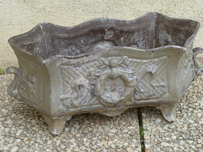 Ancient cast iron gardener