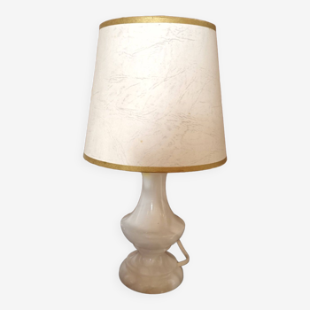 Alabaster lamp