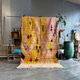 Modern Boujad Berber rug in wool