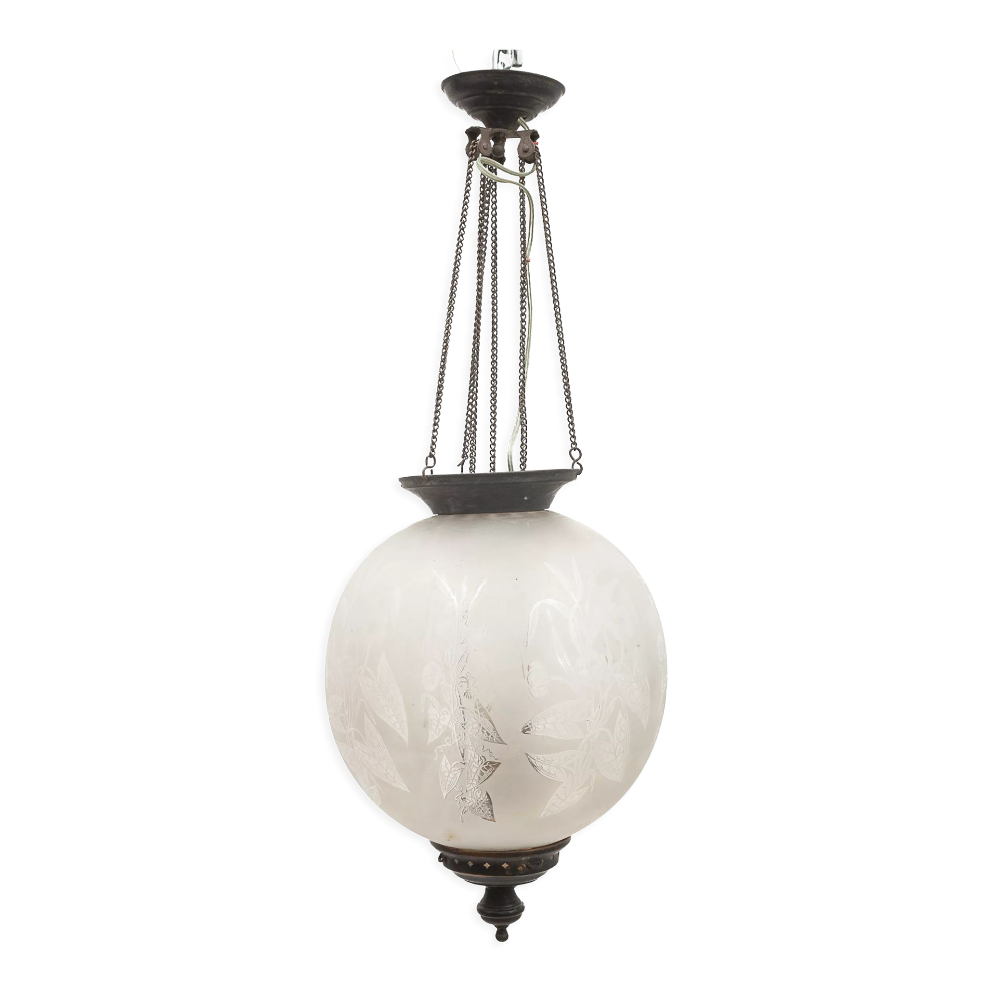 Art Nouveau suspension, 1900