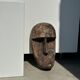 Large Timor mask in patinated wood H:50cm (1)