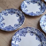 Set 6 assiettes plates Dordrecht 1920