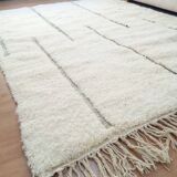 Handcrafted Beni Ouraine rug, size 200 x 300 cm
