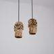 Lampes suspendues sculpturales en céramique par Bodil Marie Nielsen