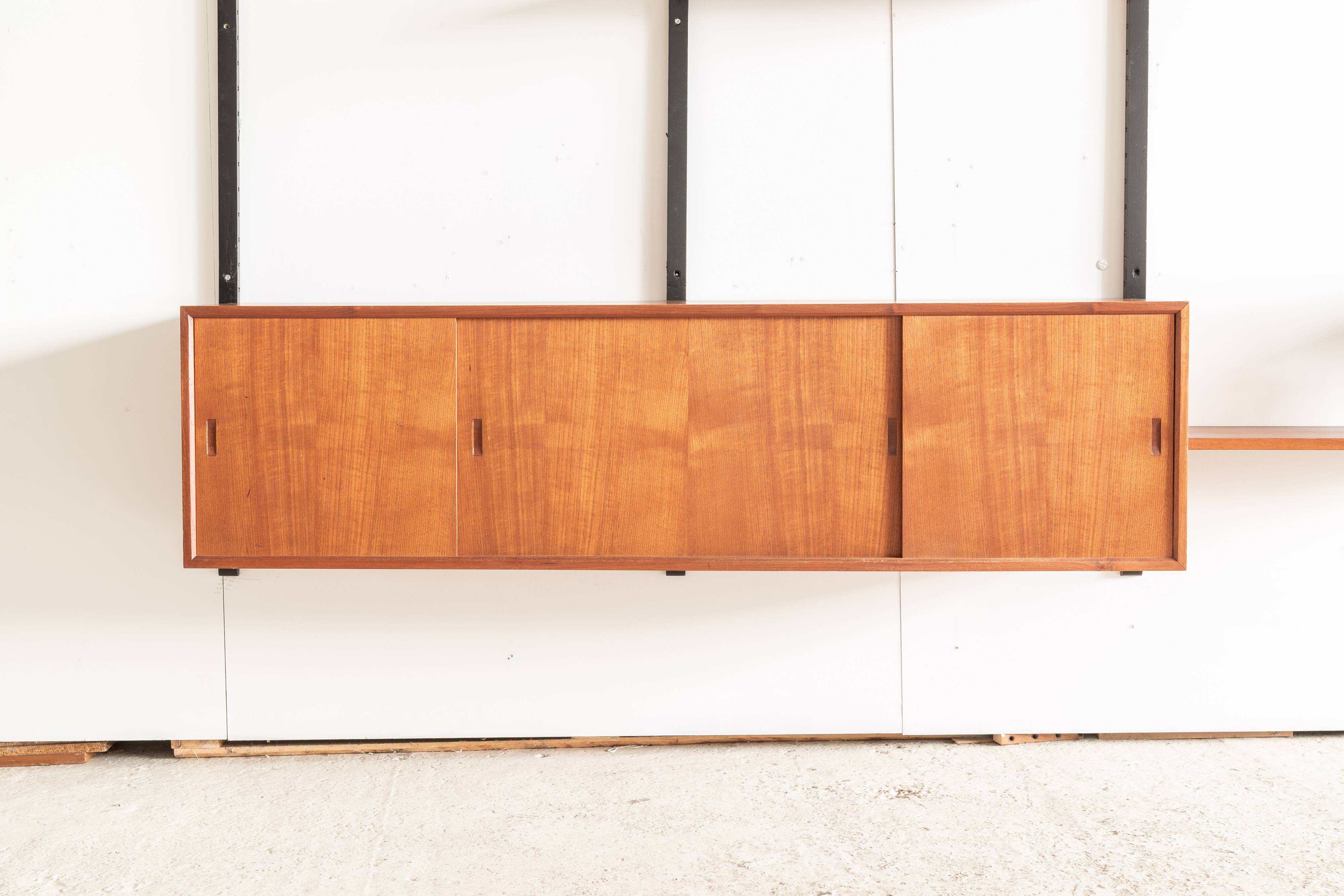 4-Bay wall unitkl  by P. Cadovius, Denmark, 1960's