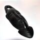 African ebony mask - Bearded head sculpture ETHNIC AFRICA 22.5x7