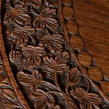 Anglo-Indian Pedestal Table in Exotic Wood – Late 19th Century