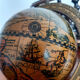 Vintage desktop world map