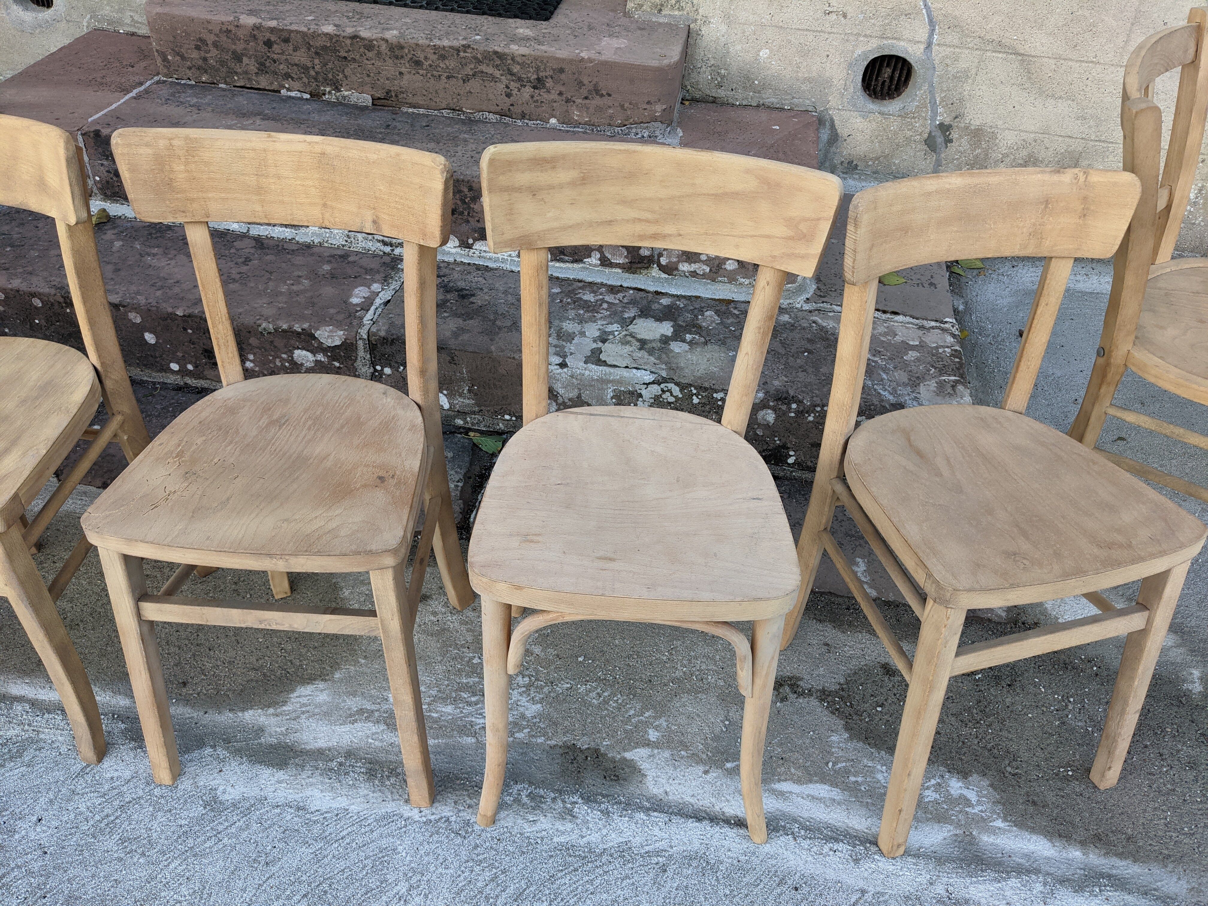 Set of bistro chairs