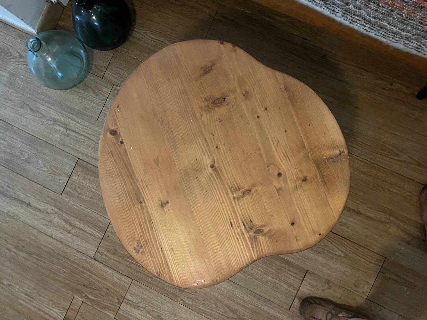 Vintage oak coffee table