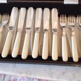Fish service, 6 forks and 6 knives