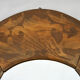 Miroir en bois gravé de style art nouveau vers 1930 53x85cm