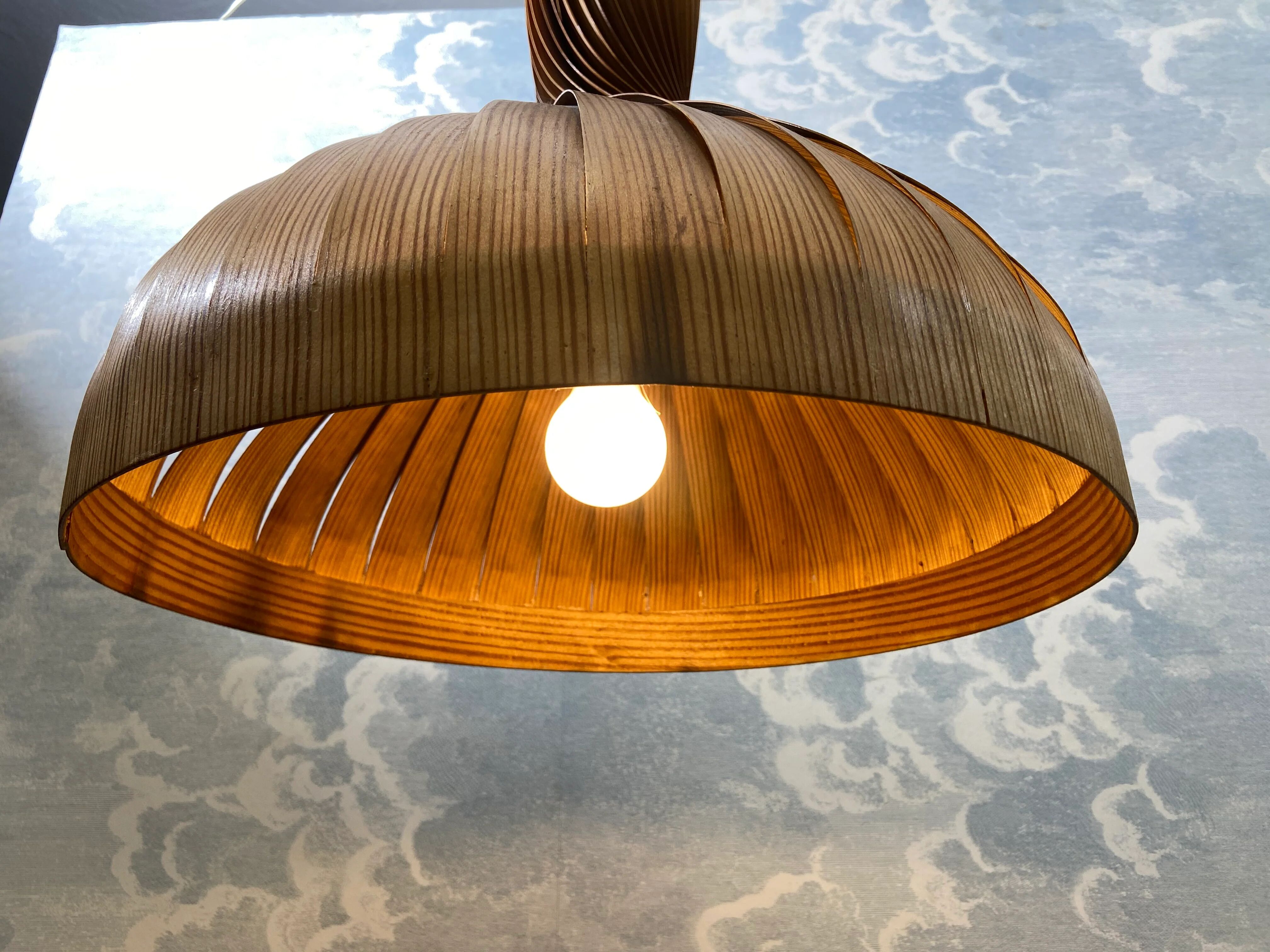 Spiral suspension by Hans-Agne Jakobsson, Sweden, 1960s.