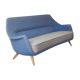 Sofa Sofa Arc curved EGG Scandinavian years 50-60