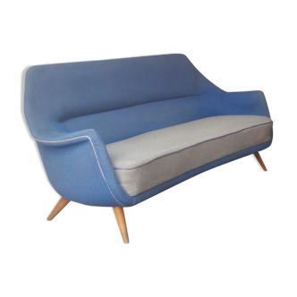 Canapé Arc Sofa curved EGG scandinave années 50-60