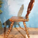 Late 19th century stepladder chair