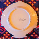 Assiette zoomorphe vintage en céramique signée Henriot Quimper