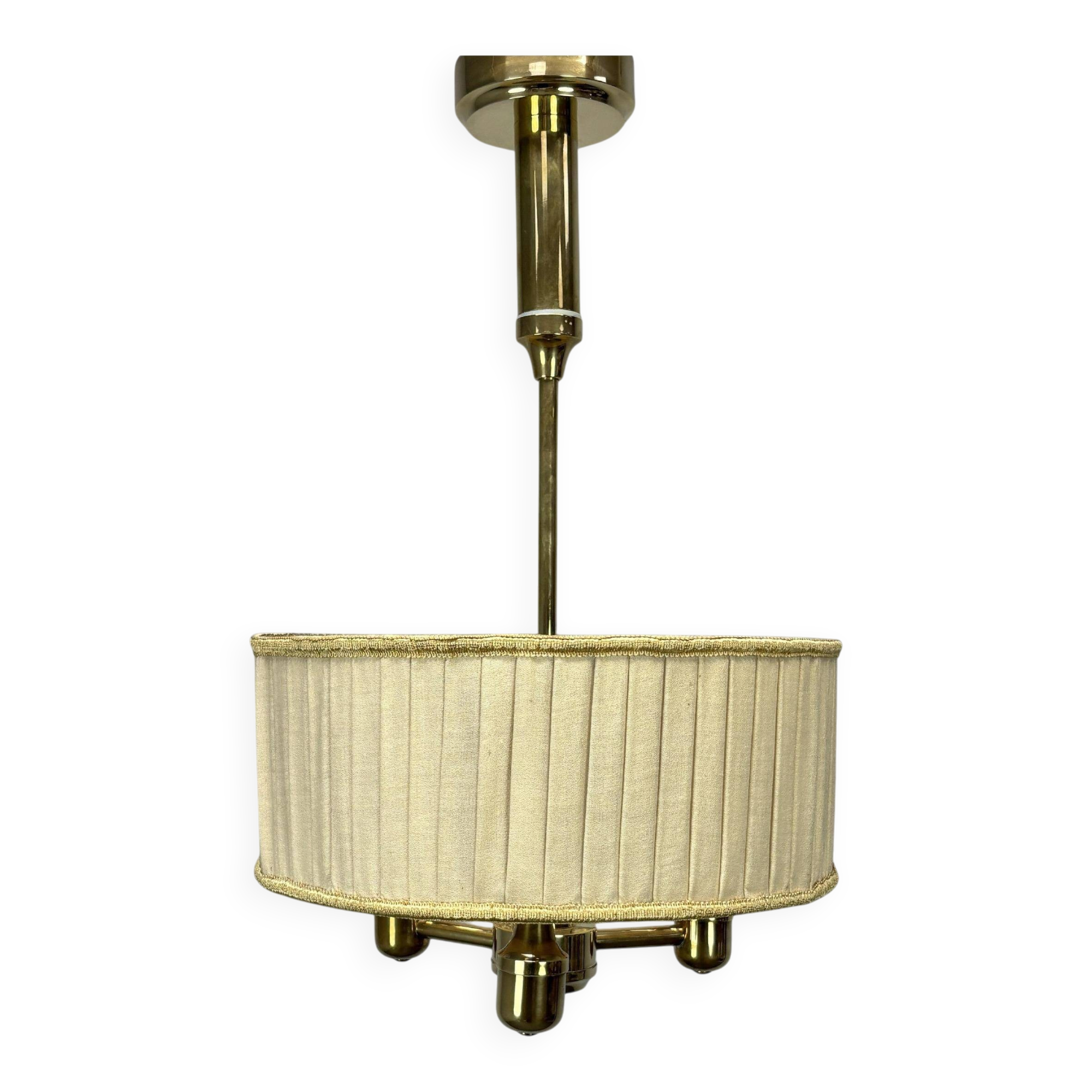 Mid-Century Modern Brass Pendant, 1960s, Germany